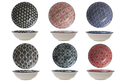 Delirio Coupelle 15xH4,8cm - Set 6 diif.couleurs